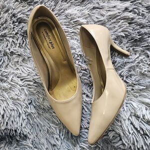 Comfort Plus by Predictions Women's Beige Heels